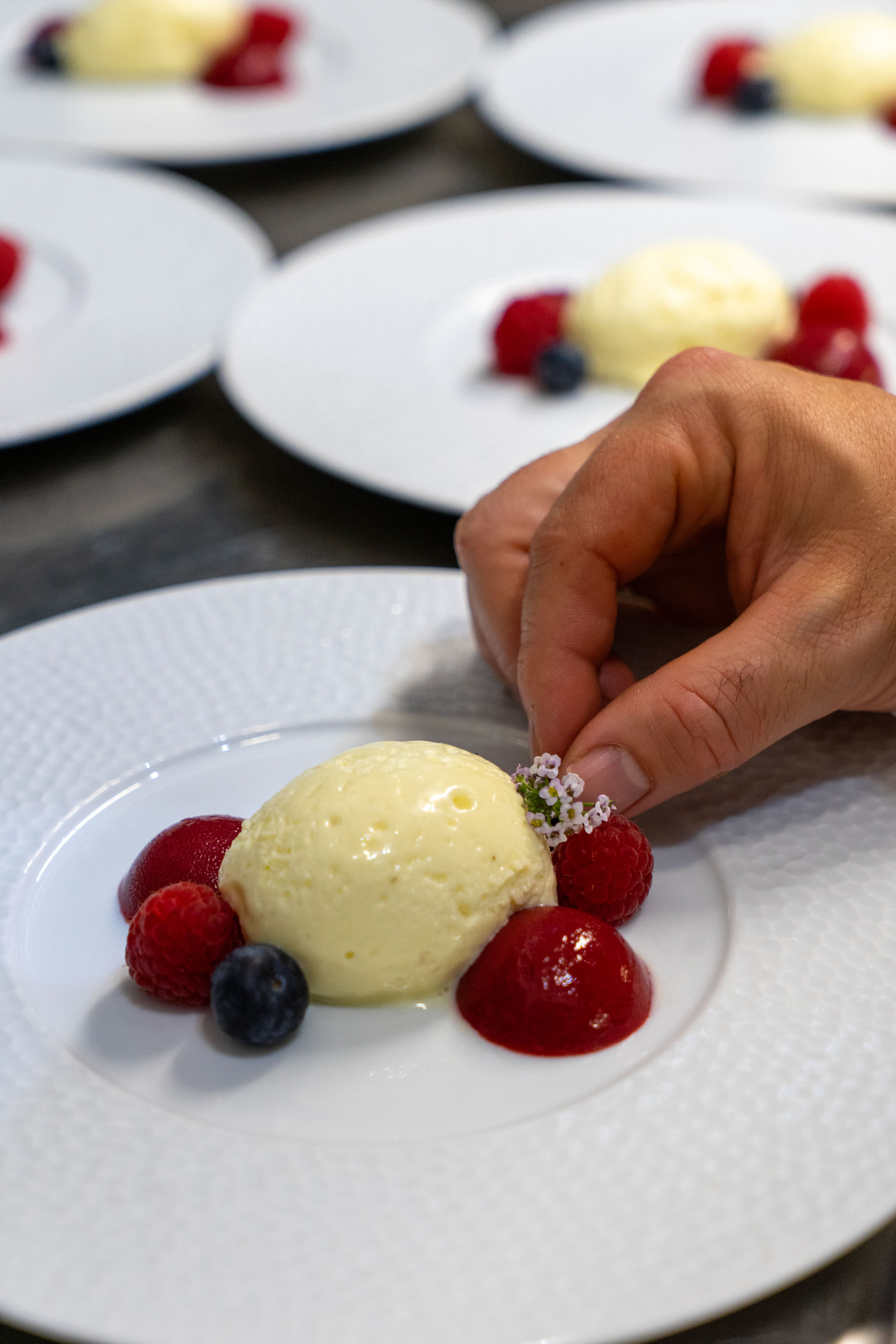 Kulinarische Kreativität und entspannte Genussmomente: Abendmenüs im Jardin de la Paz